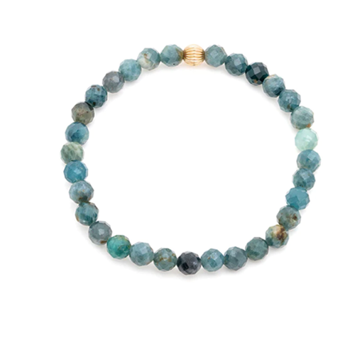 Leah Alexandra Social Bracelet Blue Tourmaline