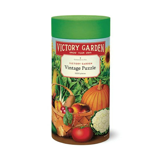 Cavallini Victory Garden 1000 Piece Puzzle