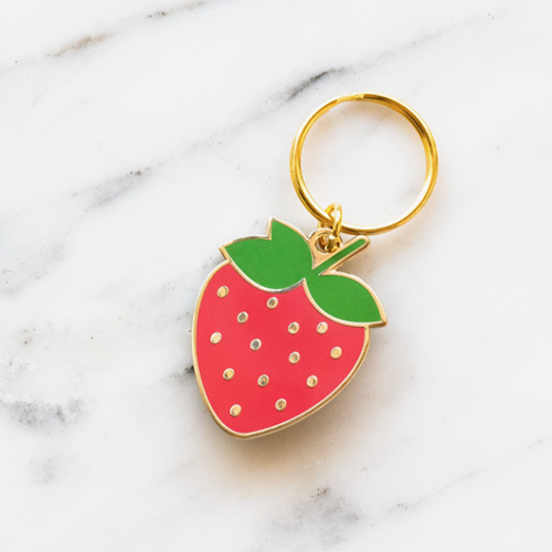 Porte-clés Fraise