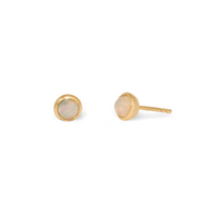 Leah Alexandra Cabochon Studs