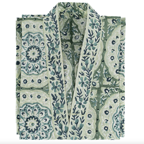 Mirabel Block Print Kimono