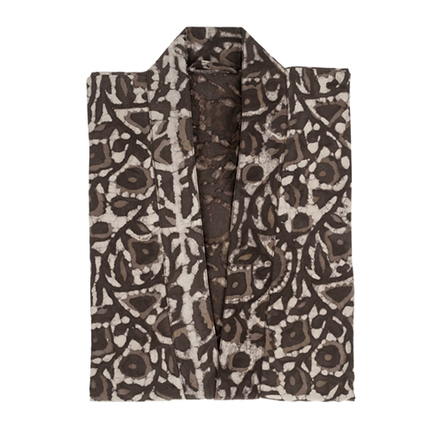 Kimono à imprimé bloc Celeste
