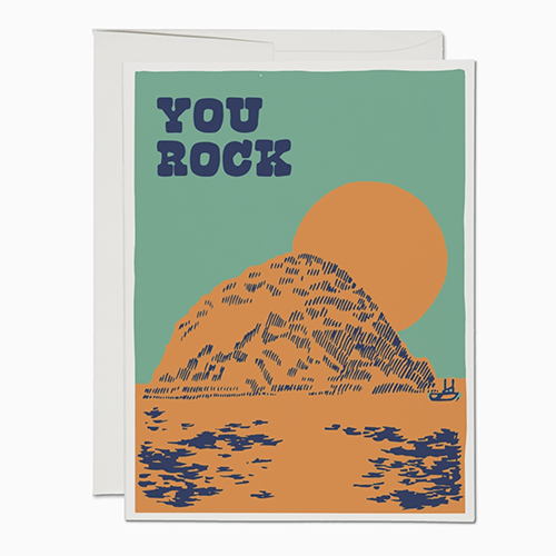 Morro Rock Card