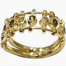 Sophie Deschamps Radha Multi Tourmaline Ring