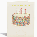 Sprinkle Cake Birthday Card