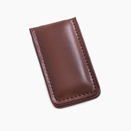 Leather Magnetic Money Holder