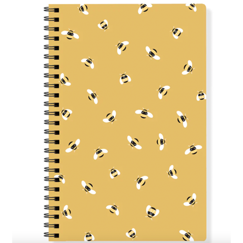 Fringe Studio Bees Spiral Journal
