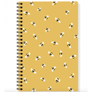 Fringe Studio Bees Spiral Journal