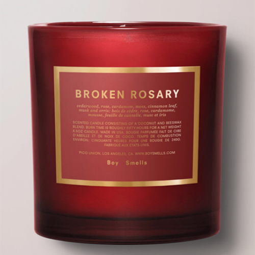 Boy Smells Broken Rosary Candle