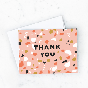 Card Terrazzo Thanks