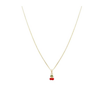 Leah Alexandra Cherry Necklace