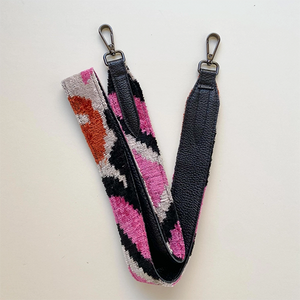 Pumpkin and Pink Strap Leather