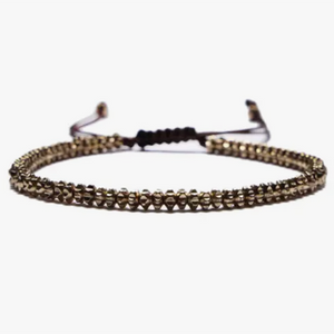 Bracelet de perles en forme d'engrenage pour hommes