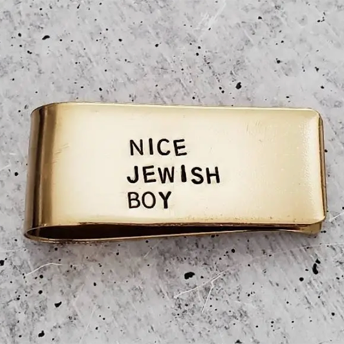 Nice Jewish Boy Money Clip