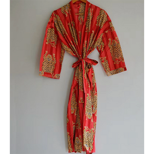 Orange Tiger Kimono