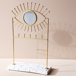 Terrazzo Jewelry Stand with Mirror
