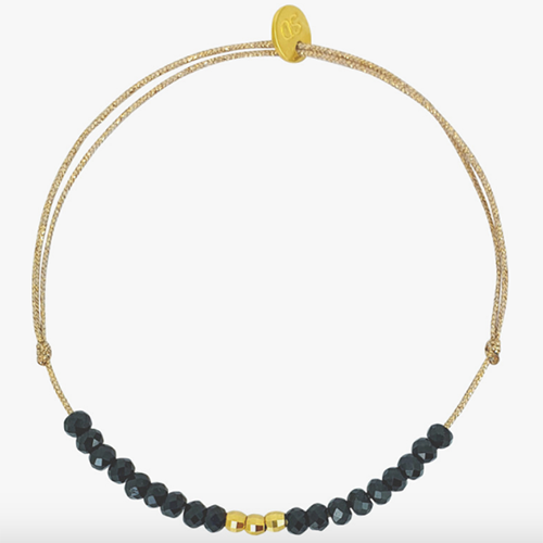 Sophie Deschamps Onyx Jade Bracelet