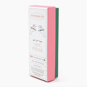 Color Block Pens Set 2