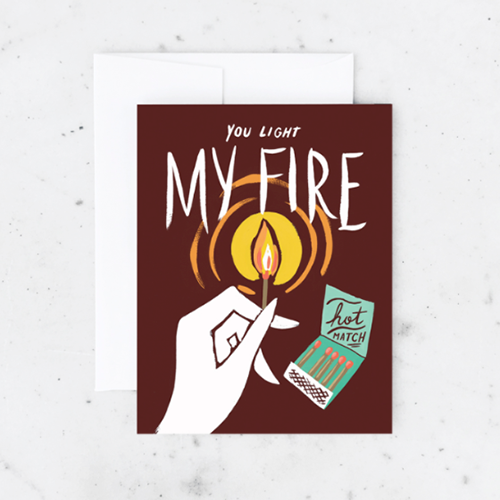 Card You Light My Fire