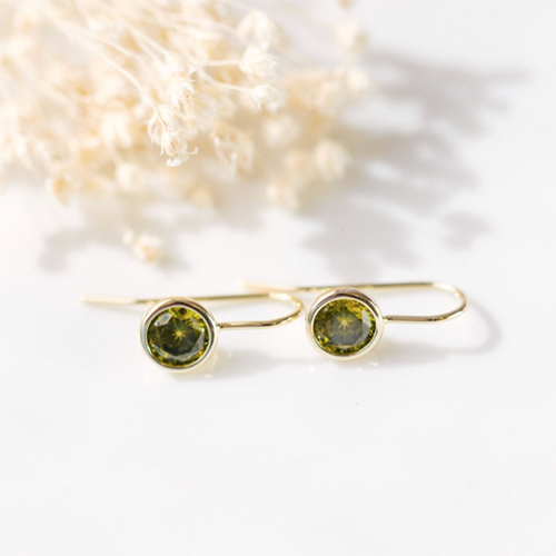 Glee Dazzle Earrings Moss