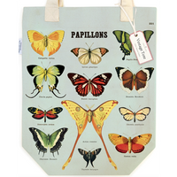 Cavallini Tote Bag Papillons