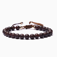 Bracelet en perles de grenat et d'or