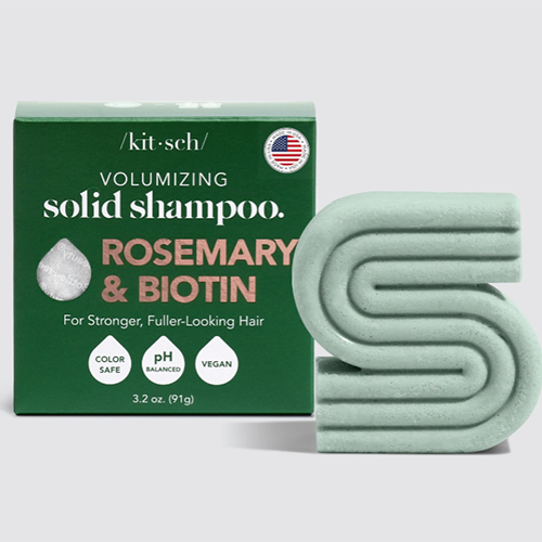 Shampooing Solide Volumisant Kitsch au Romarin et à la Biotine