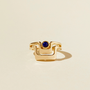 Lindsay Lewis Grand Ring Blue