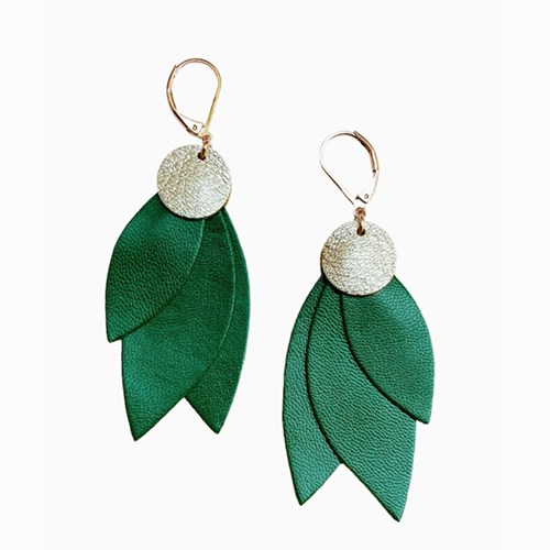 Celeste Emerald Earrings