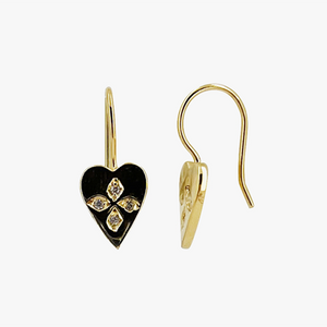 Sophie Deschamps Tiana Heart Earring