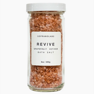 Sel de bain Revive au pamplemousse et vétiver
