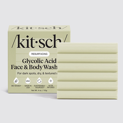 Kitsch Glycolic Acid Exfoliating Face & Body Wash