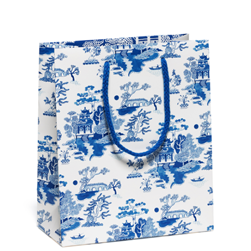 Blue Chinoiserie Gift Bag