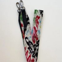 Sangle de fleur sauvage avec cuir