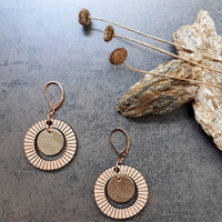 Bulle Gold Earrings