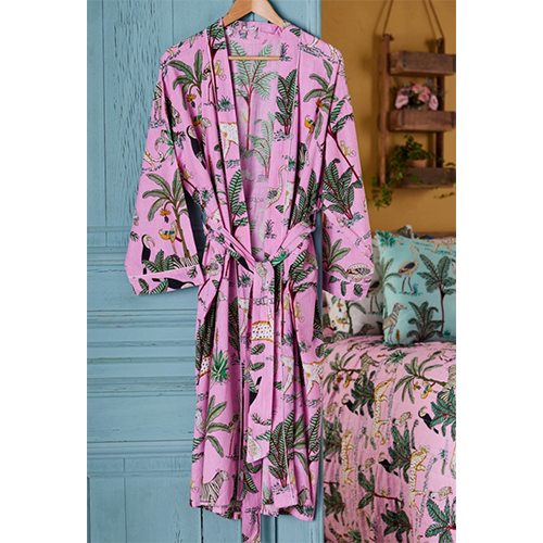 Pink Jungle Kimono