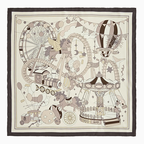 Pop Pony Silk Bandana Scarf