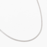 Larissa Loden Herringbone Chain Silver