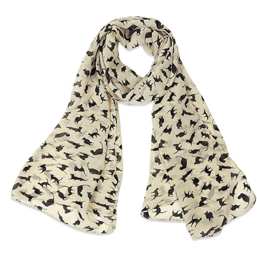 Chiffon Cat Scarf