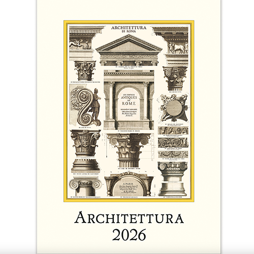 Cavallini 2026 Calendar Architettura