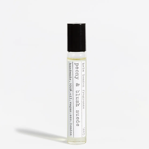 Helm London Peony & Blush Suede Rollerball