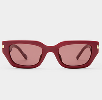 Le Specs Cubito+ Burgundy