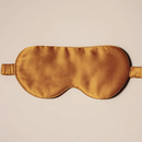 Burnt Orange Silk Eye Mask