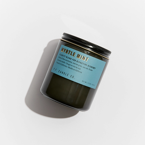 Bougie P.F.Candle à la myrte et à la menthe
