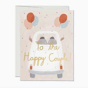 Carte de mariage Away They Go