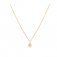 Collier Coeur Leah Alexandra Pierre de Lune