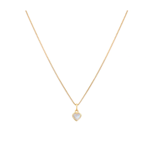 Collier Coeur Leah Alexandra Pierre de Lune