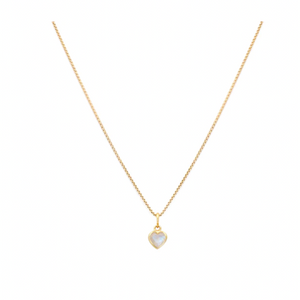 Leah Alexandra Coeur Necklace Moonstone