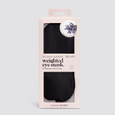 Masque pour les yeux lesté en satin lavande kitsch