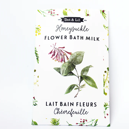 Dot & Lil Honeysuckle Bath Milk Sachet